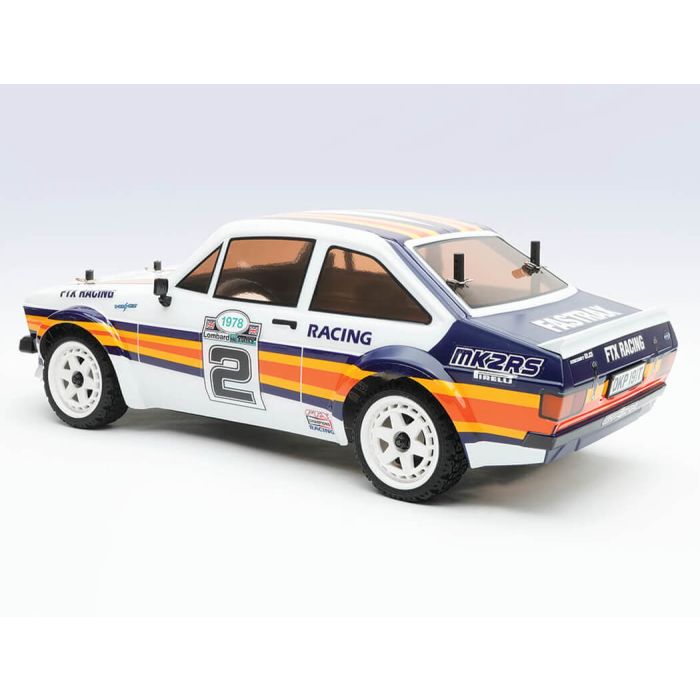 FTX 1:10 Mk2RS Ford Escort Style Brushless 4WD Rally Car ARTR - White