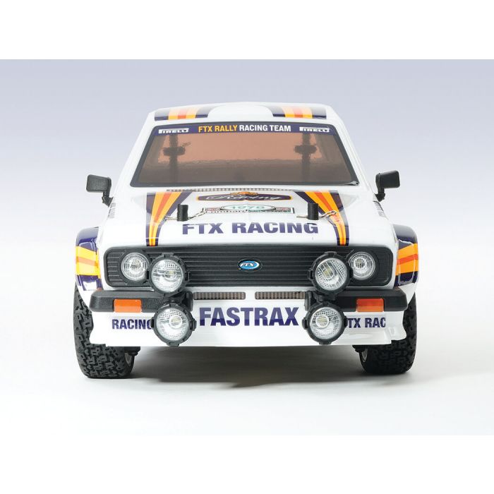 FTX 1:10 Mk2RS Ford Escort Style Brushless 4WD Rally Car ARTR - White