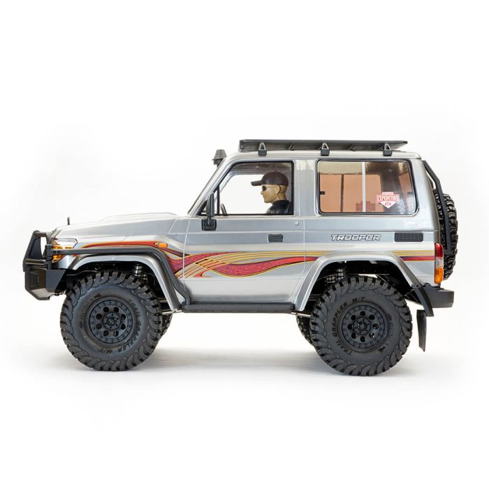 FTX 1:10 Outback Trooper 4x4 RTR RC Trail Crawler Truck - Grey