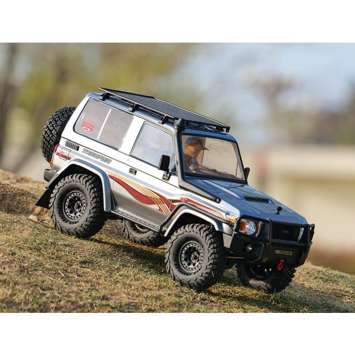 FTX 1:10 Outback Trooper 4x4 RTR RC Trail Crawler Truck - Grey