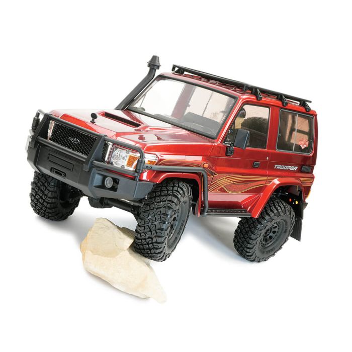 FTX 1:10 Outback Trooper 4x4 RTR RC Trail Crawler Truck - Red