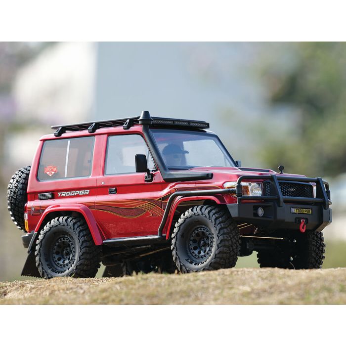 FTX 1:10 Outback Trooper 4x4 RTR RC Trail Crawler Truck - Red