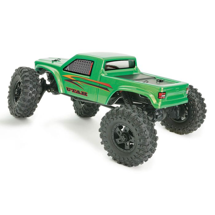 FTX 1:18 Utah Brushed Low CG Mini Competition RTR RC Rock Crawler - Green