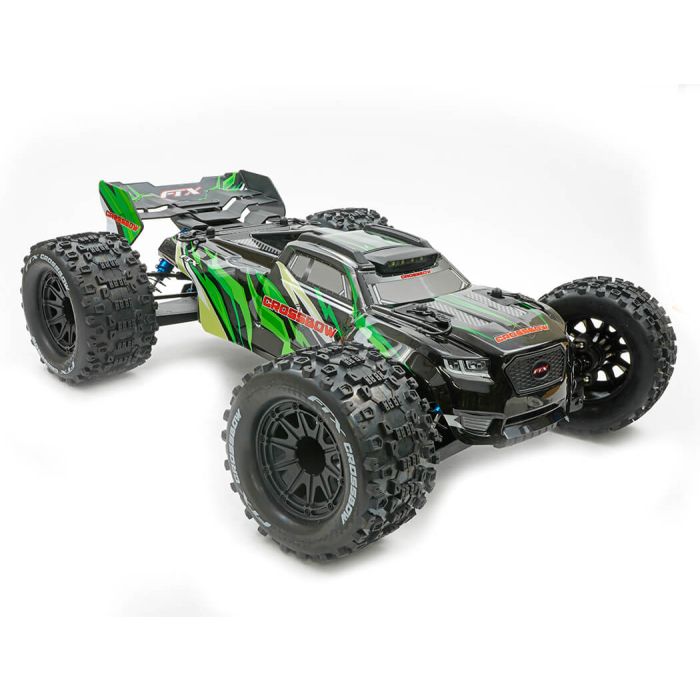 FTX 1/10 Cross Brushless RTR RC Truggy Truck – Green