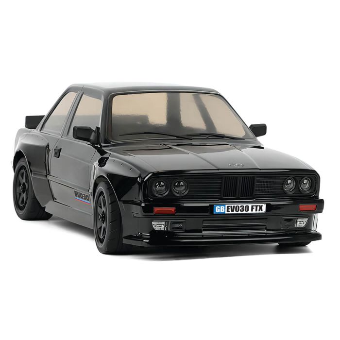 FTX 1/10 Evo30 BMW E30 3 Series Style RTR Brushless RC Drift Car w/Gyro – Black