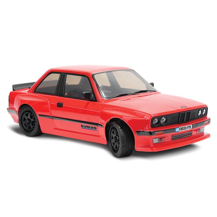 FTX 1/10 Evo30 BMW E30 3 Series Style RTR Brushless RC Drift Car w/Gyro – Red
