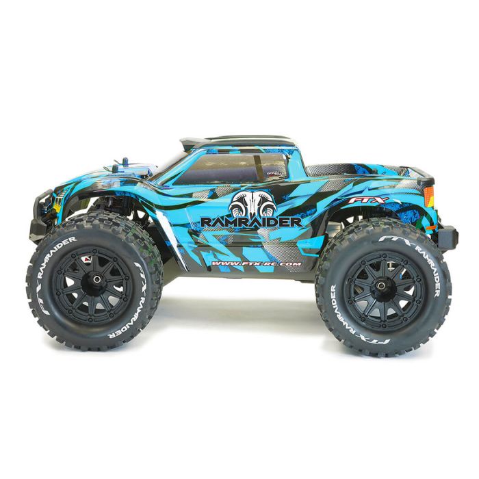 FTX 1/10 Ramraider Brushed RC Monster Truck RTR - Blue