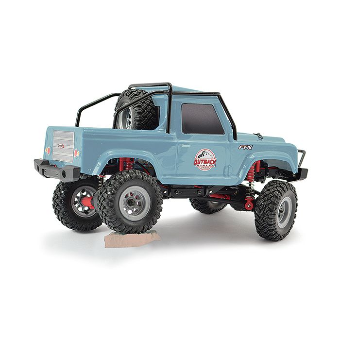 FTX 1:24 Outback Mini 2.0 Ranger 4x4 RTR RC Rock Crawler Truck – Light Blue