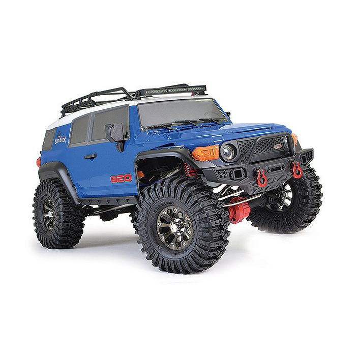 FTX Outback Geo 4x4 Land Cruiser 1/10 RC Car Body Shell & Decals - Blue