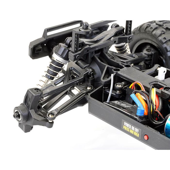 FTX 1:16 Tracer Brushless 4X4 RTR RC Monster Truck w/LED Lights - Red