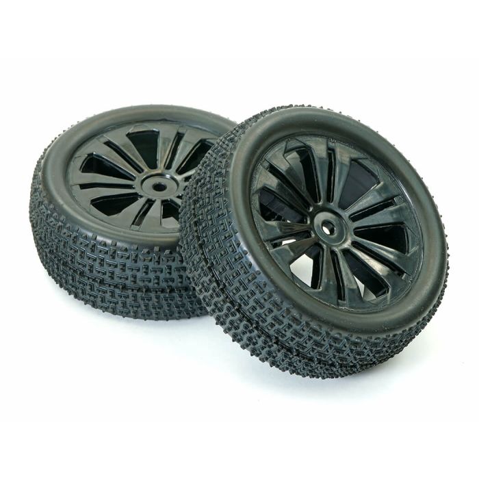 FTX Vantage Front Micro Block Tyre Mounted Split Spoke (Pair)