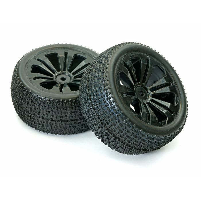 FTX Vantage Rear Micro Block Tyre Mounted Split Spoke (Pair)