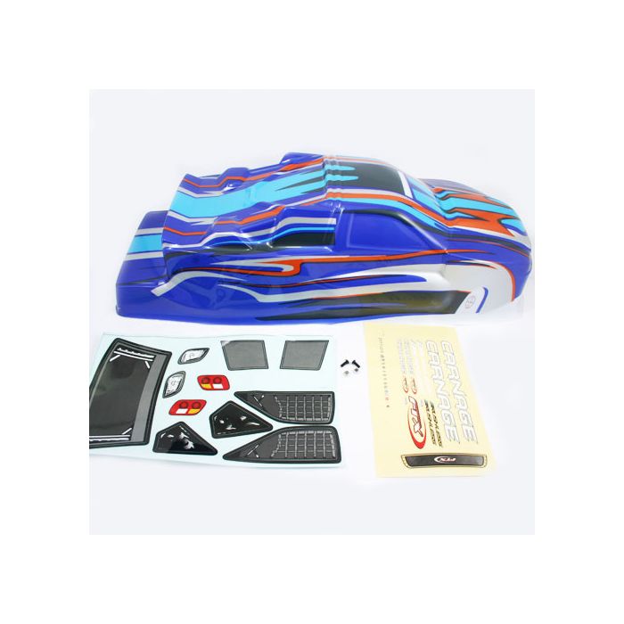 FTX Carnage ST Printed Body - Option Blue/Orange