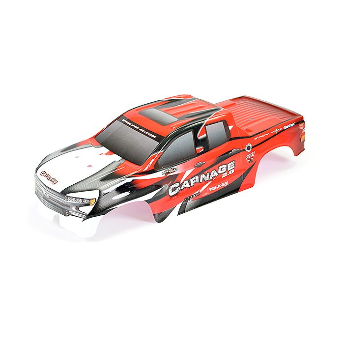 FTX Carnage 2.0 Red Printed Bodyshell