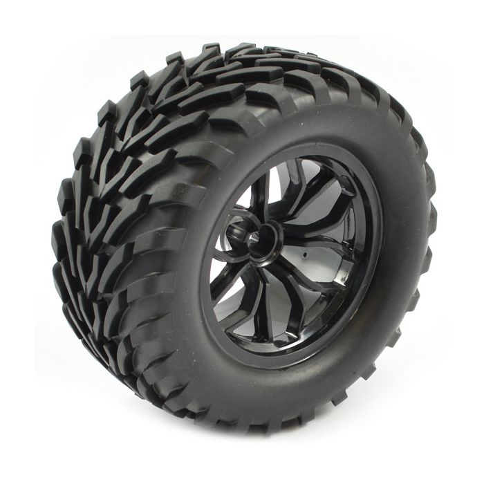 FTX Bugsta Mounted Wheel/Tyre Complete Pair - Black