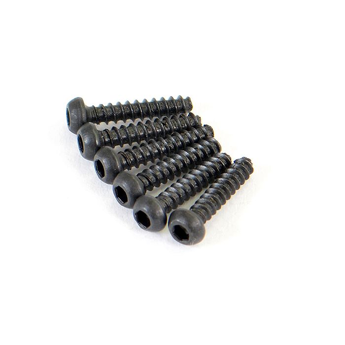 FTX Round Head Self Tapping Hex Screw 6pcs2*10