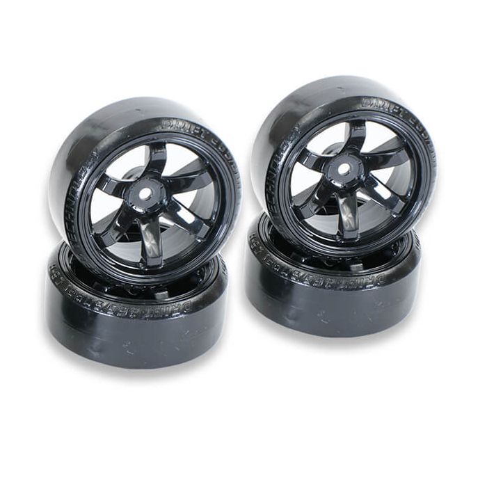 FTX Banzai Drift Tyre & Wheel Set (4pc)