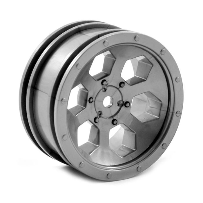 FTX Outback 6hex Wheel (2) - Grey