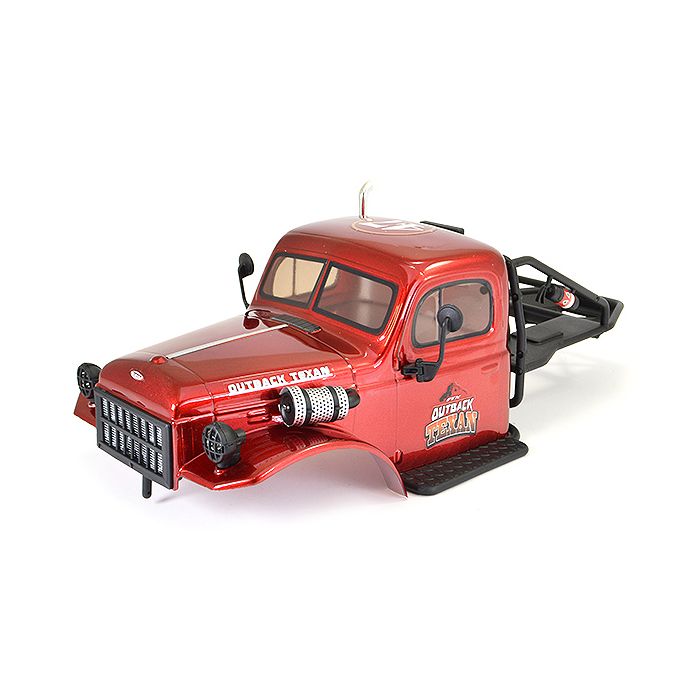 FTX Outback Texan 1/10 Rock Crawer Cab Body with Rollcage - Red