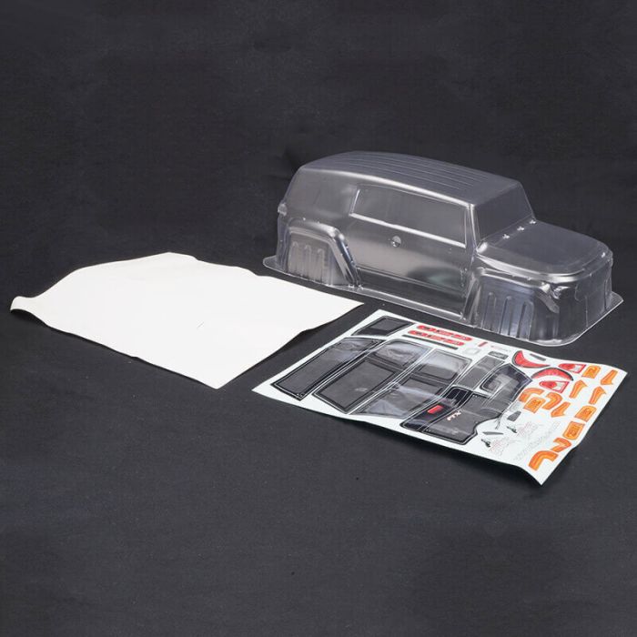 FTX Outback Geo 4x4 Land Cruiser 1/10 RC Car Body Shell & Decals - Unpainted