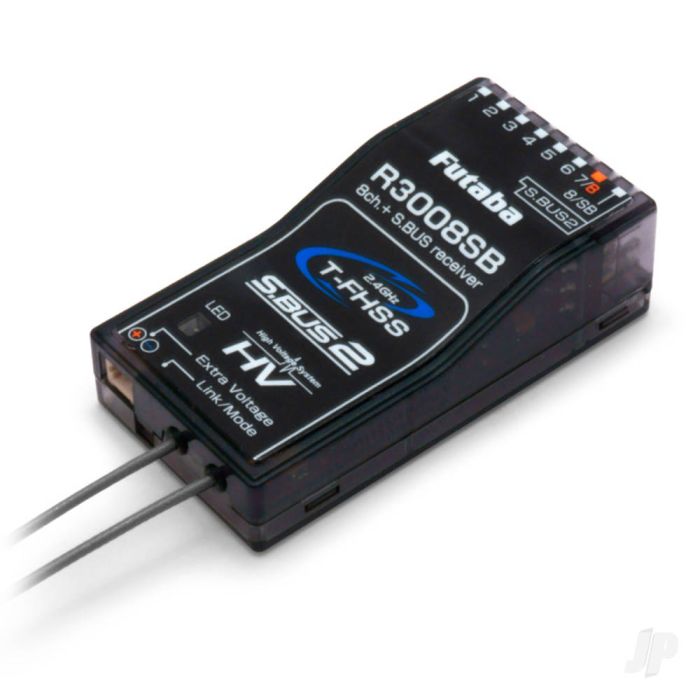 Futaba 10J 10-channel Air Radio with R3008SB Rx Mode 1