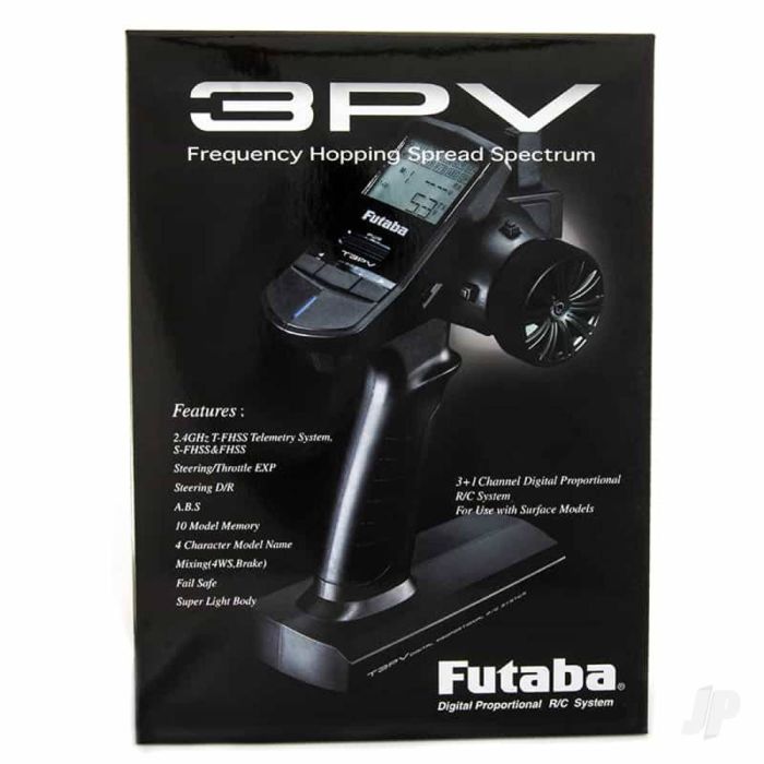 Futaba T3PV 3-channel Surface Radio with R304SB Rx