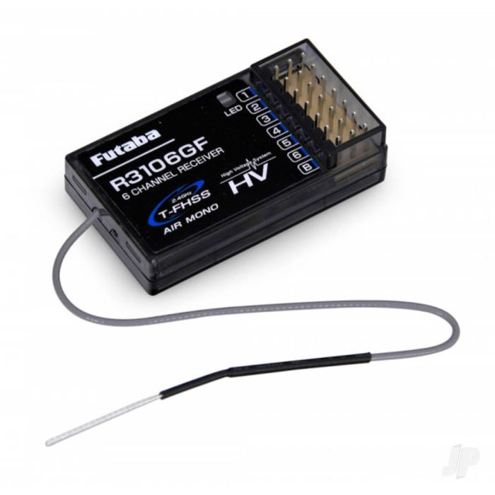 Futaba 6L 6-channel Air Radio with R3106GF Rx Mode 2