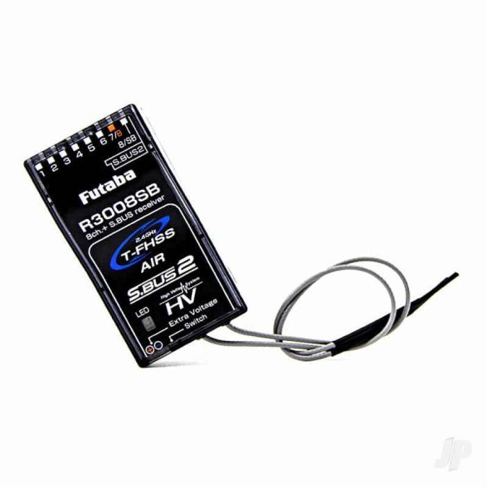 Futaba 12K 12-channel Air Radio with R3008SB Rx Mode 1