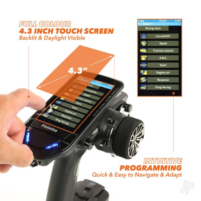 Futaba 10PX 10-channel Surface Radio with 3x R404SBSE Receivers