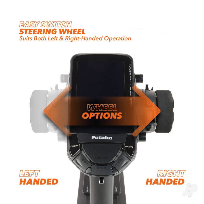 Futaba 10PX 10-channel Surface Radio with 3x R404SBS Receivers