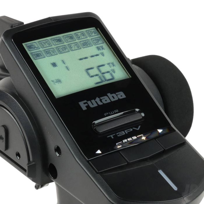 Futaba T3PV 3-Channel Surface Transmitter Radio w/ R203GF & R304SB Receivers