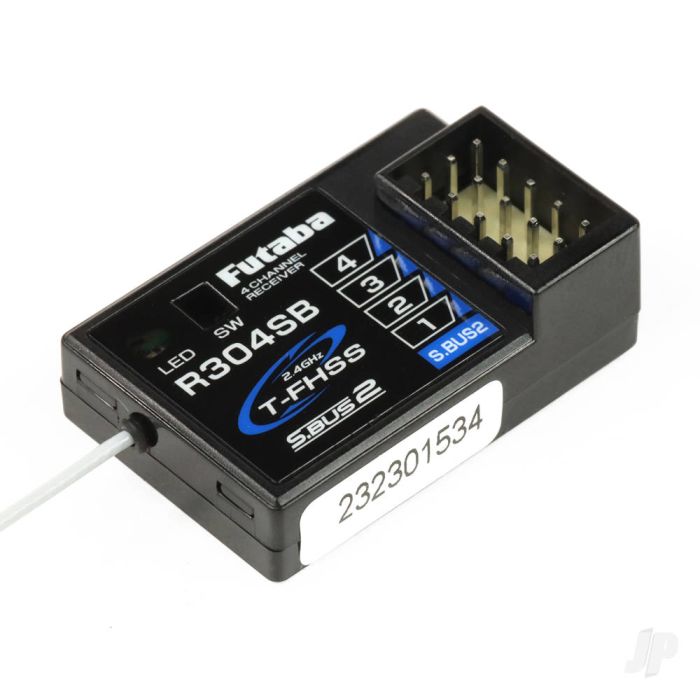 Futaba T3PV 3-Channel Surface Transmitter Radio w/ R203GF & R304SB Receivers
