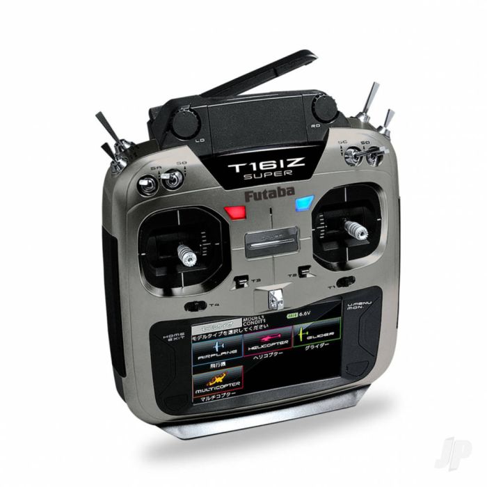 Futaba 16IZ Super 18-Channel Radio Transmitter with 3x R7208SB Receivers