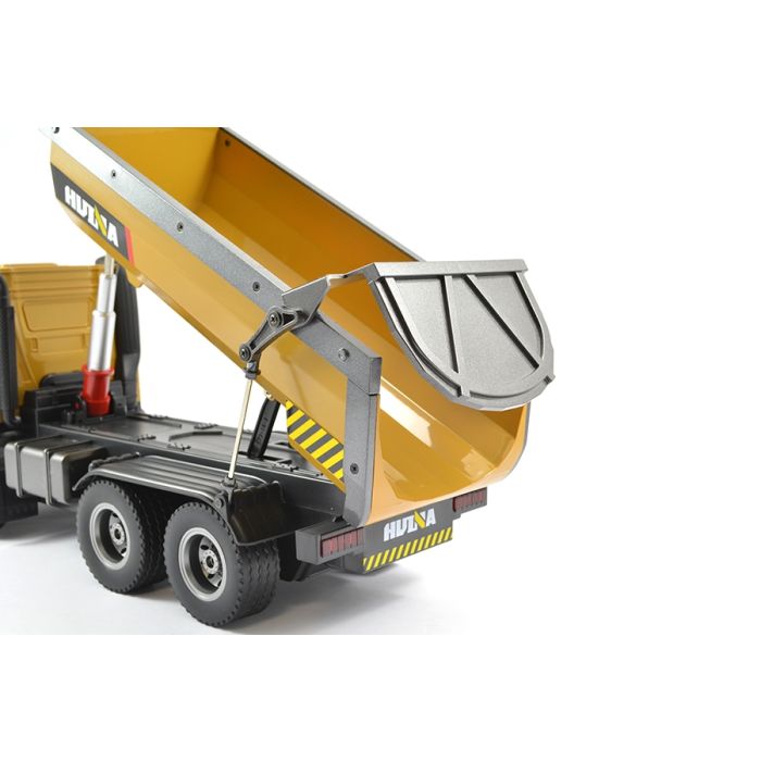 Huina RC Tipper Dump Truck w/ Lights & Sound, 10 Channel!