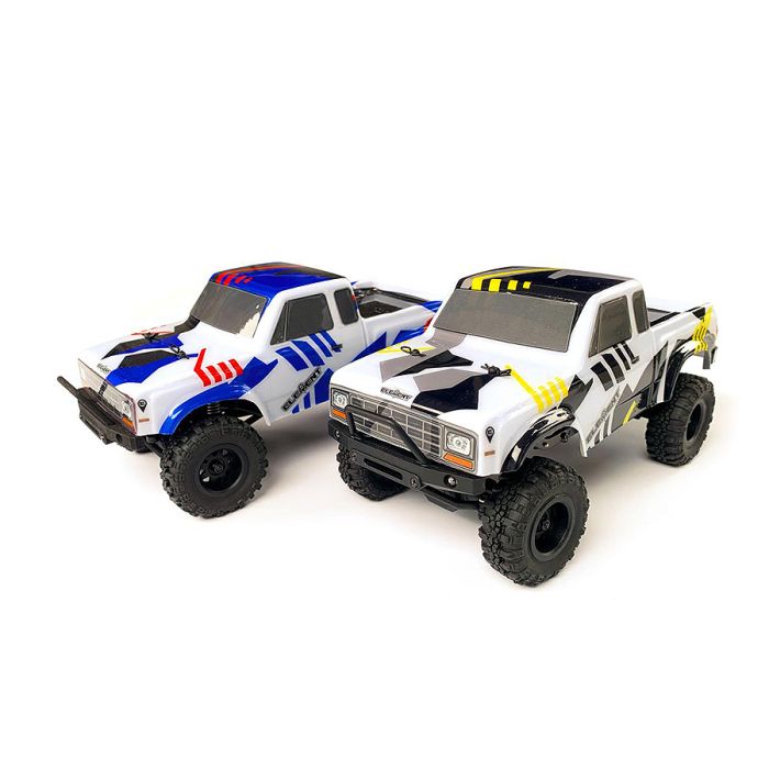 Element RC 1:24 Enduro 24 Sendero - RTR 4x4 Model Rock Crawler Truck - Blue/Red