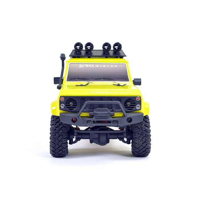 FTX 1:24 Outback Mini 2.0 Paso 4x4 RTR RC Rock Crawler Truck - Yellow