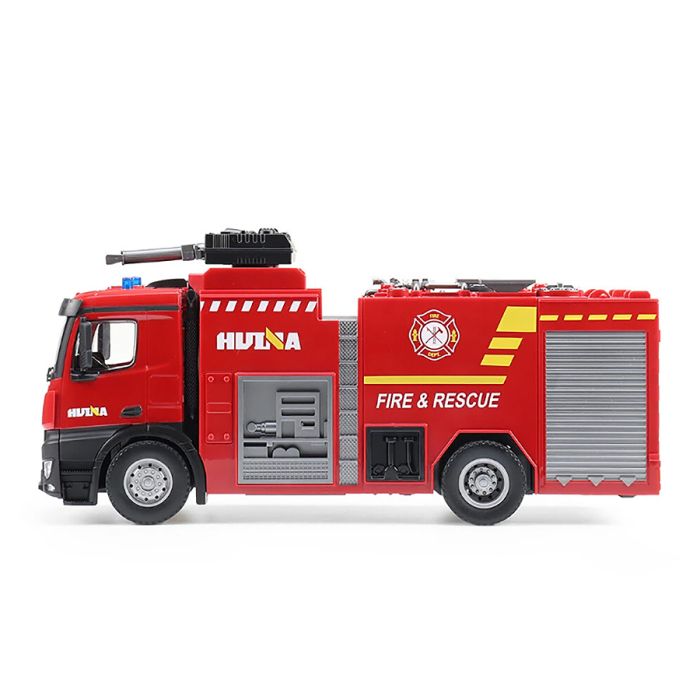 Huina RC Fire Engine Truck - Working Lights, Sound & Water Cannon!