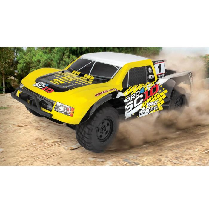 Team Associated AE 1:10 Pro4 SC10 RTR Brushed RC Stadium Short Course Truck
