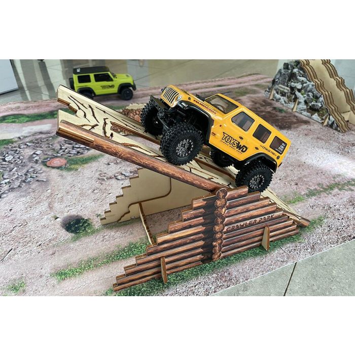 Crawler Park Carpet Circuit (200x100cm) – 1/24 & 1/18 RC Car Off Road Track