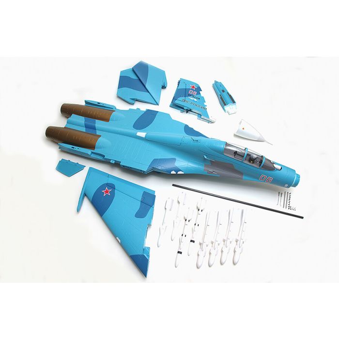 FMS Sukohi Su-27 EDF RC Fighter Jet ARTF (no Tx/Rx/Batt) - Blue