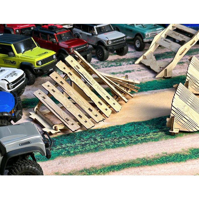 Crawler Park Home Kit 1/18 & 1/24 - 3 Obstacles