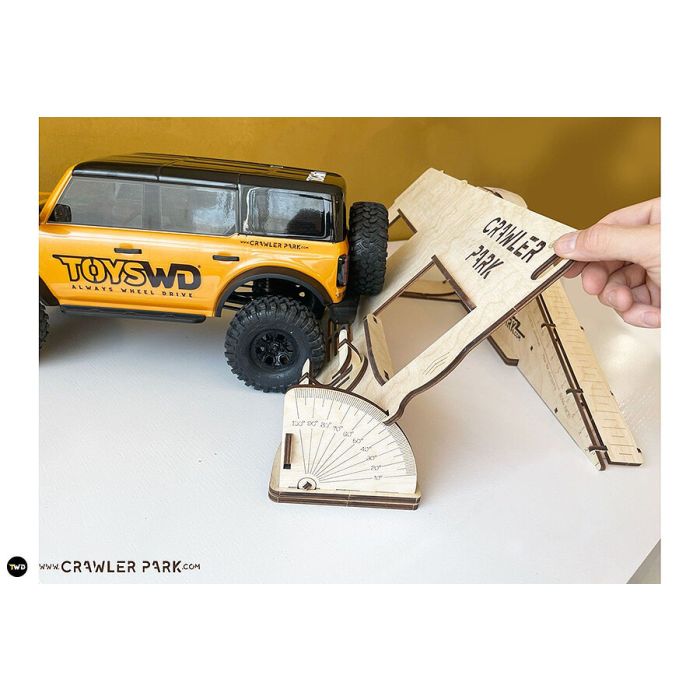 Crawler Park 1/10 & 1/12 Scale RC Rock Crawler Setup System