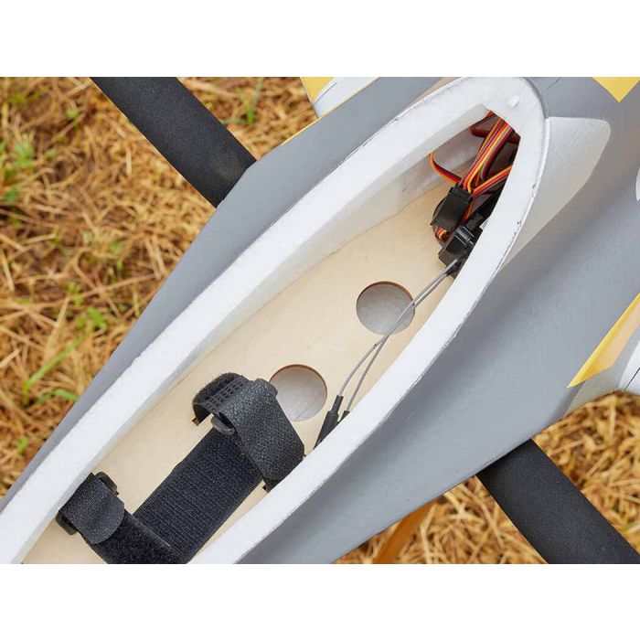 FMS Futura (64mm) EDF ARTF (no Tx/Rx/Batt/Chgr) Brushless RC Jet - Yellow