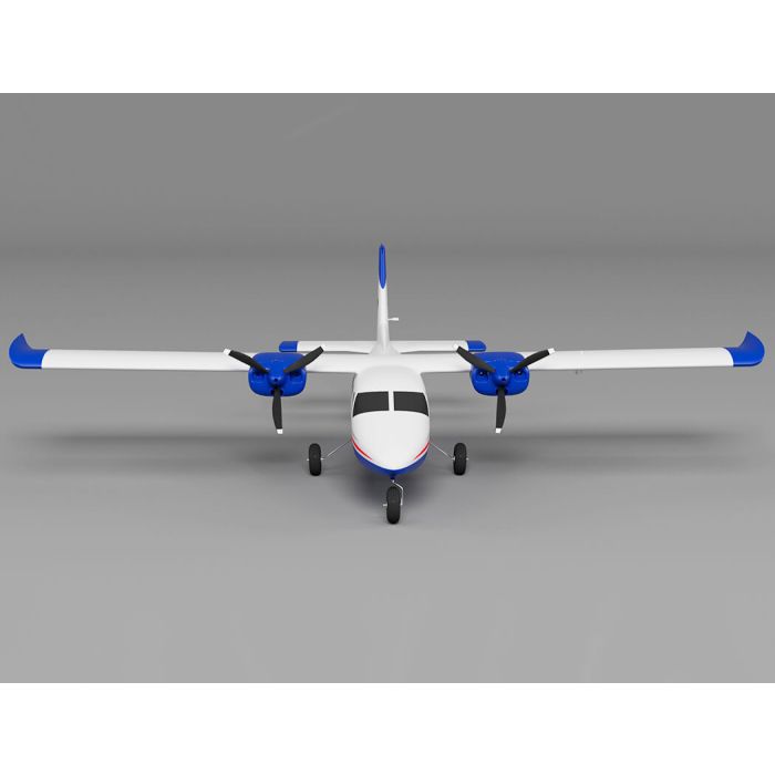 Xfly P68 Twin RC Plane (850mm) ARTF (no Tx/Rx/Batt/Cgr) - Blue
