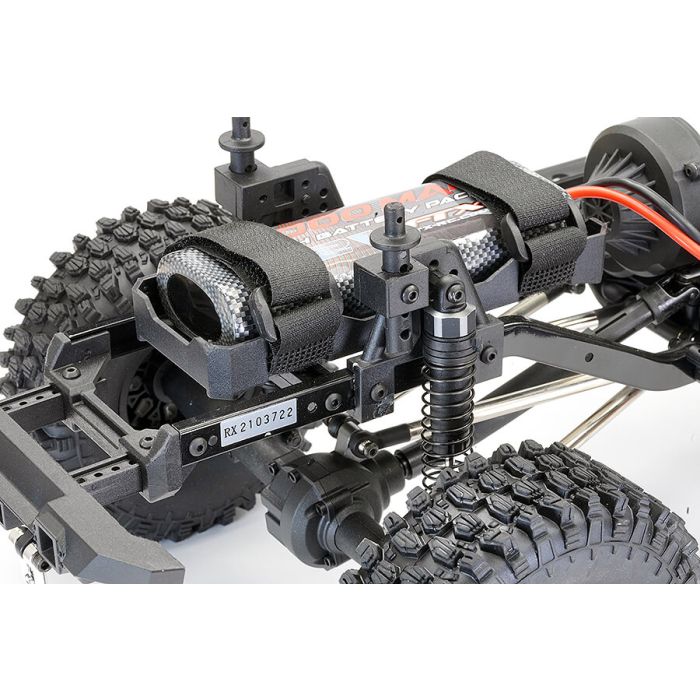 FTX 1:10 Outback Fury 2.0 4X4 RTR RC Trail Crawler Truck w/ Lights - Red