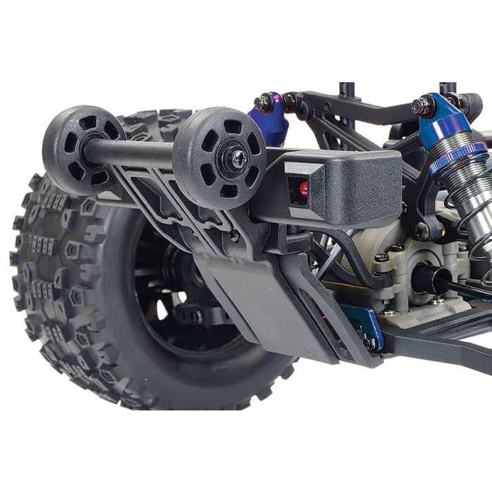 FTX 1:10 Ramraider Brushless 4x4 RTR RC Monster Truck w/LED Lights - Red/Blue