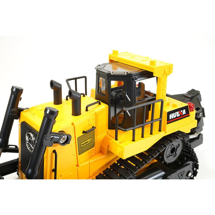 Huina 1:16 RC Model Bulldozer - Full 11 Channel Function with Ripper Digger