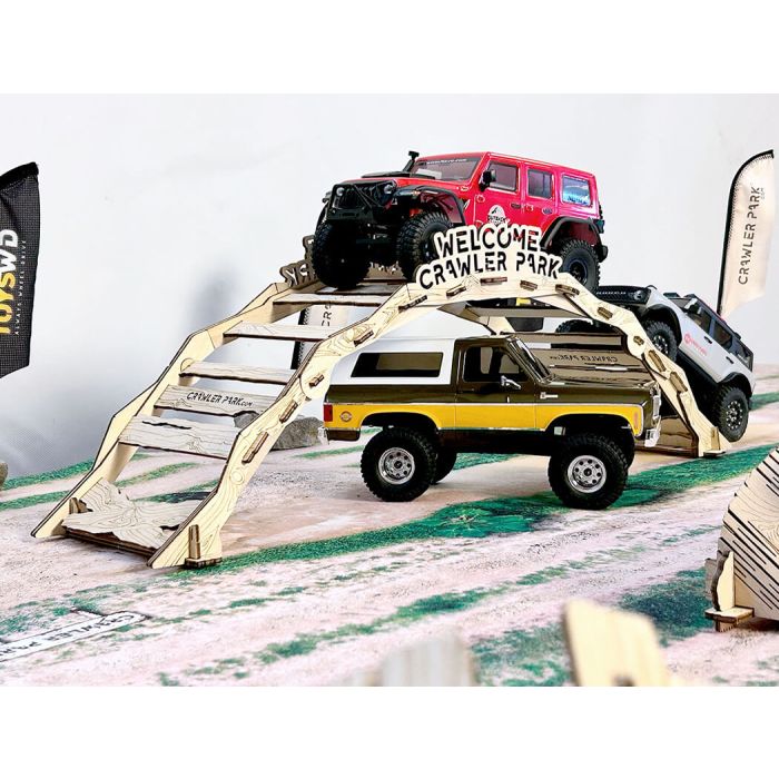 Crawler Park Home Kit 1/18 & 1/24 - 3 Obstacles