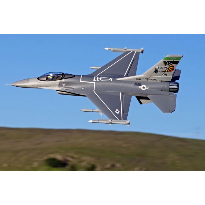 FMS F16 Fighting Falcon 70mm EDF Jet, Retracts ARTF no Tx/Rx/Bat