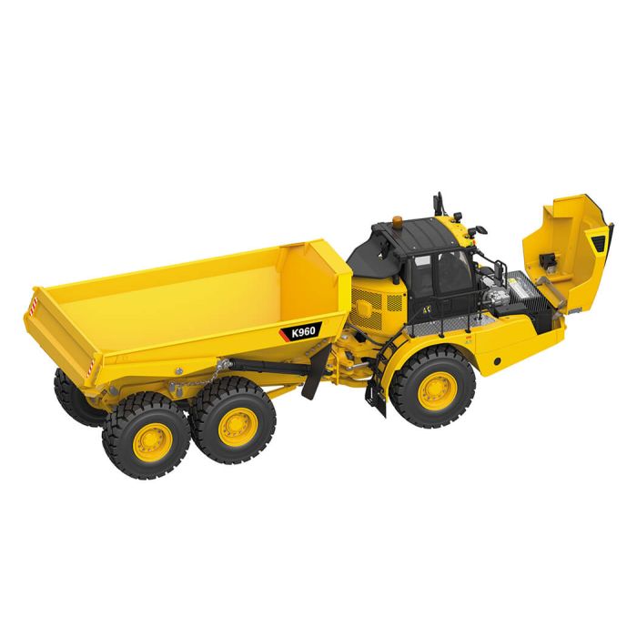 Huina 1:16 K960 Hydraulic Kabolite 6x6 Alloy RC Articulated Dump Truck